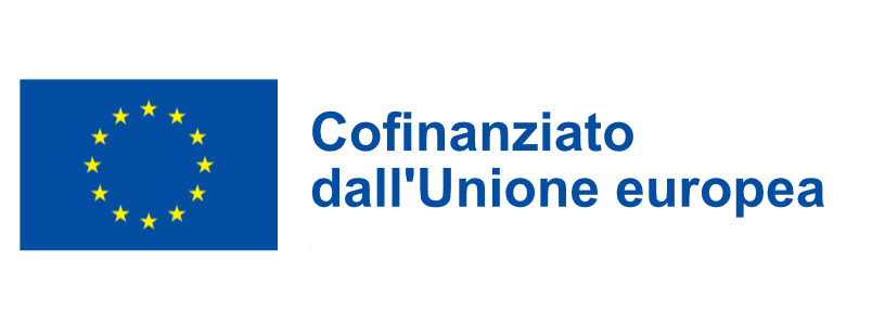 Logo Comunità Europea e scritta Cofinanziato dall'Unione Europea